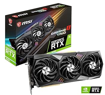 Amazon | MSI GeForce RTX 3080 GAMING X TRIO 10G グラフィック
